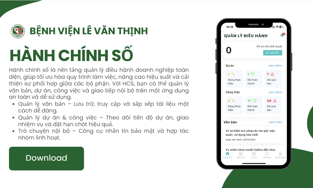 Mobile App cho quản lý điều hành