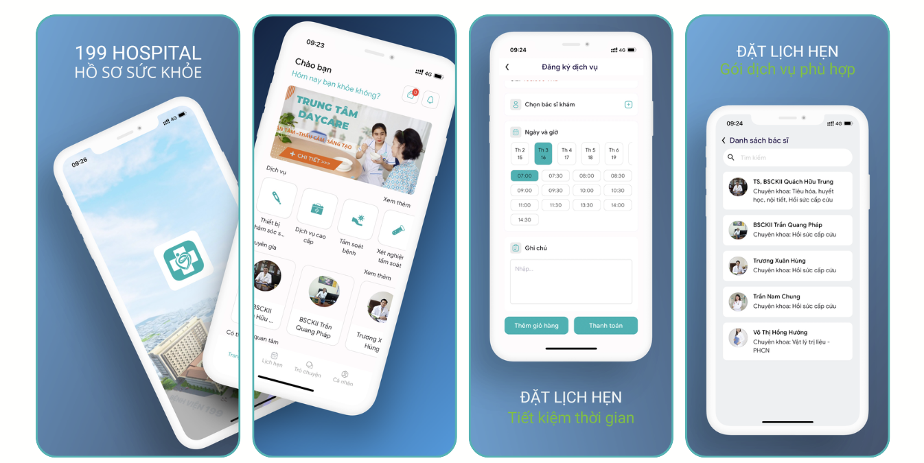 Giải pháp Mobile App cho Bệnh viện